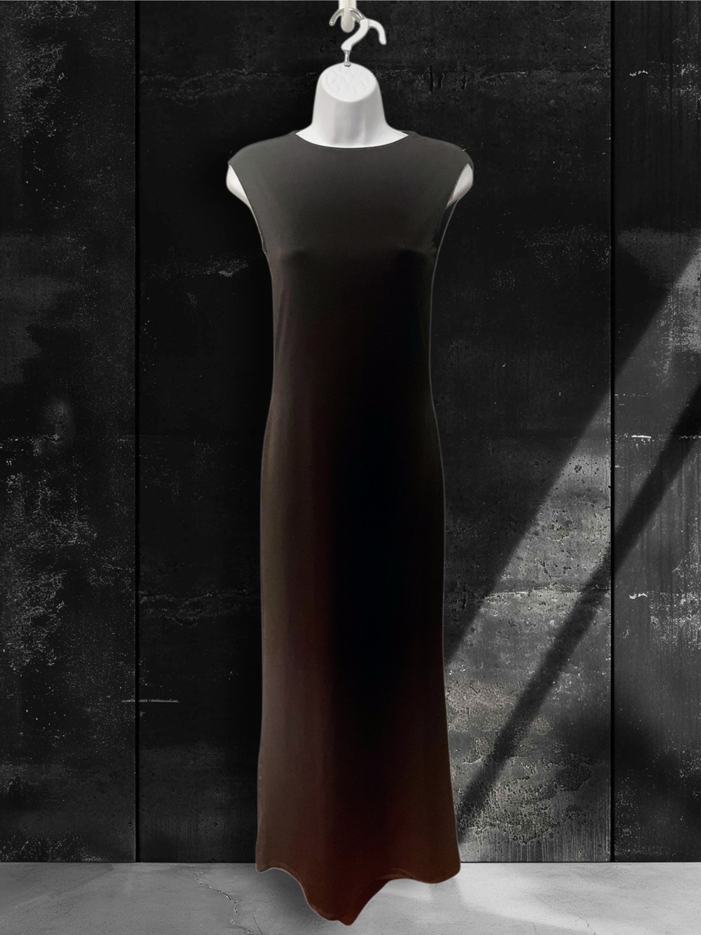 H&M Divided Classic Black Sleeveless Maxi Dress - Silky Capsule Wardrobe Stunner